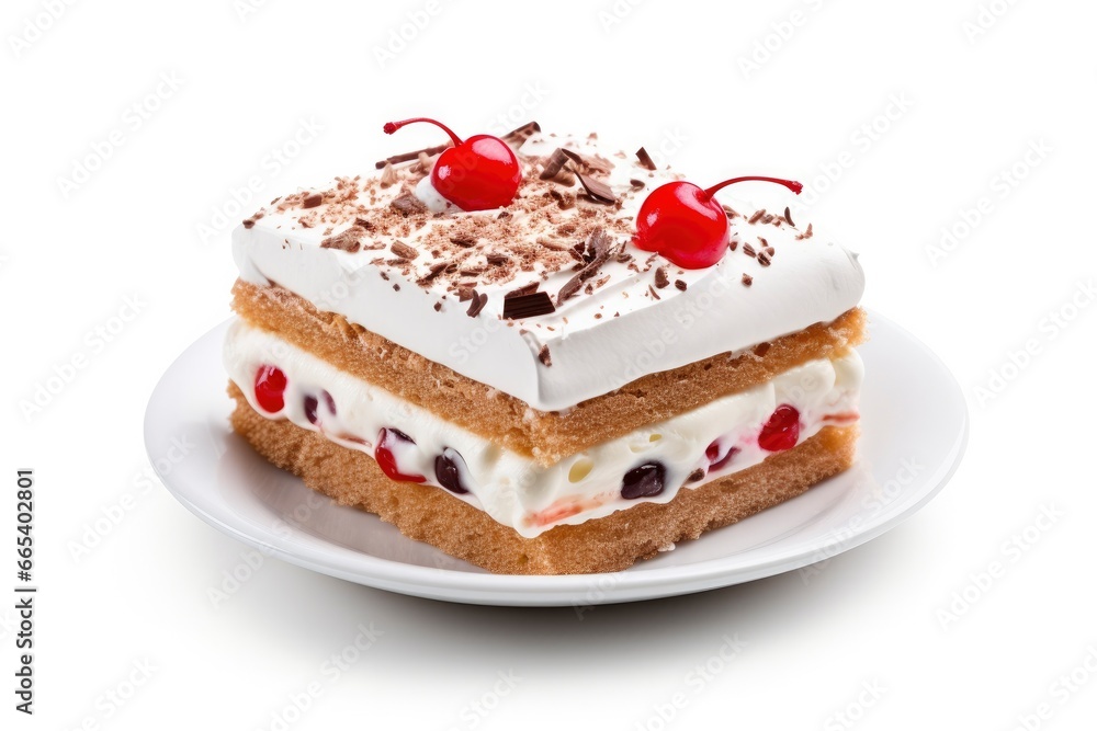 Cake isolated on white background. Cake isolated on white background.