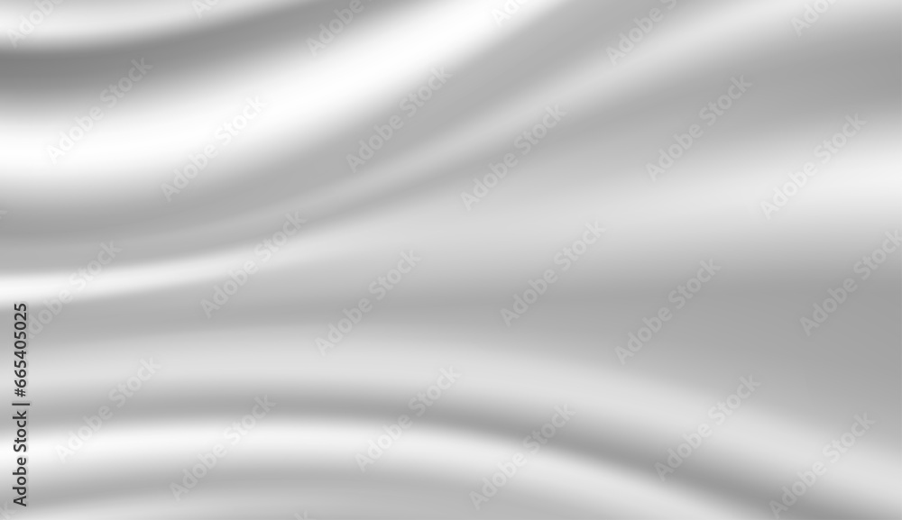 Abstract background, luxurious white fabric or fluid waves or folds of satin silk background. White silk fabric. Abstract background, luxurious white fabric or fluid waves or folds of satin silk background. White silk fabric.