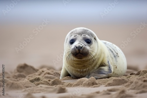 Harbor seal cub. © MdHafizur