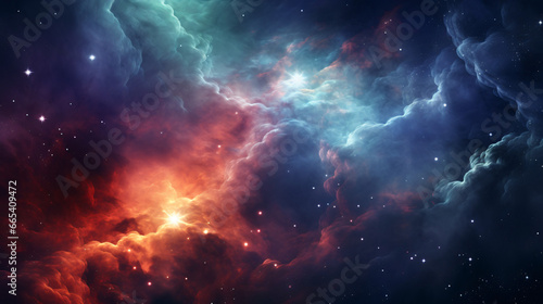 Background in science that is abstract stars