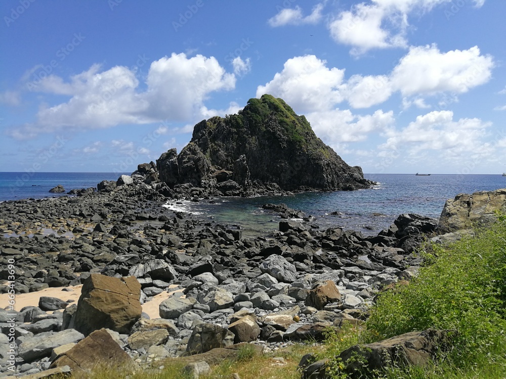 Conceição Island, in Fernando de Noronha, Brazil Conceição Island, in Fernando de Noronha, Brazil