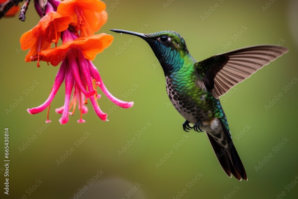 Hummingbird in Costa Rica. Hummingbird in Costa Rica.