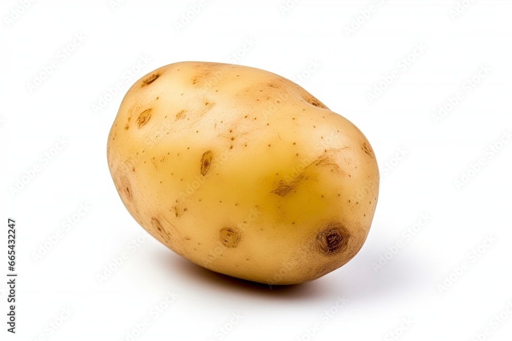 Potato isolated on white background. Potato isolated on white background.