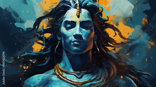 Shiva - The hindu god of destruction and lof of dance
 photo