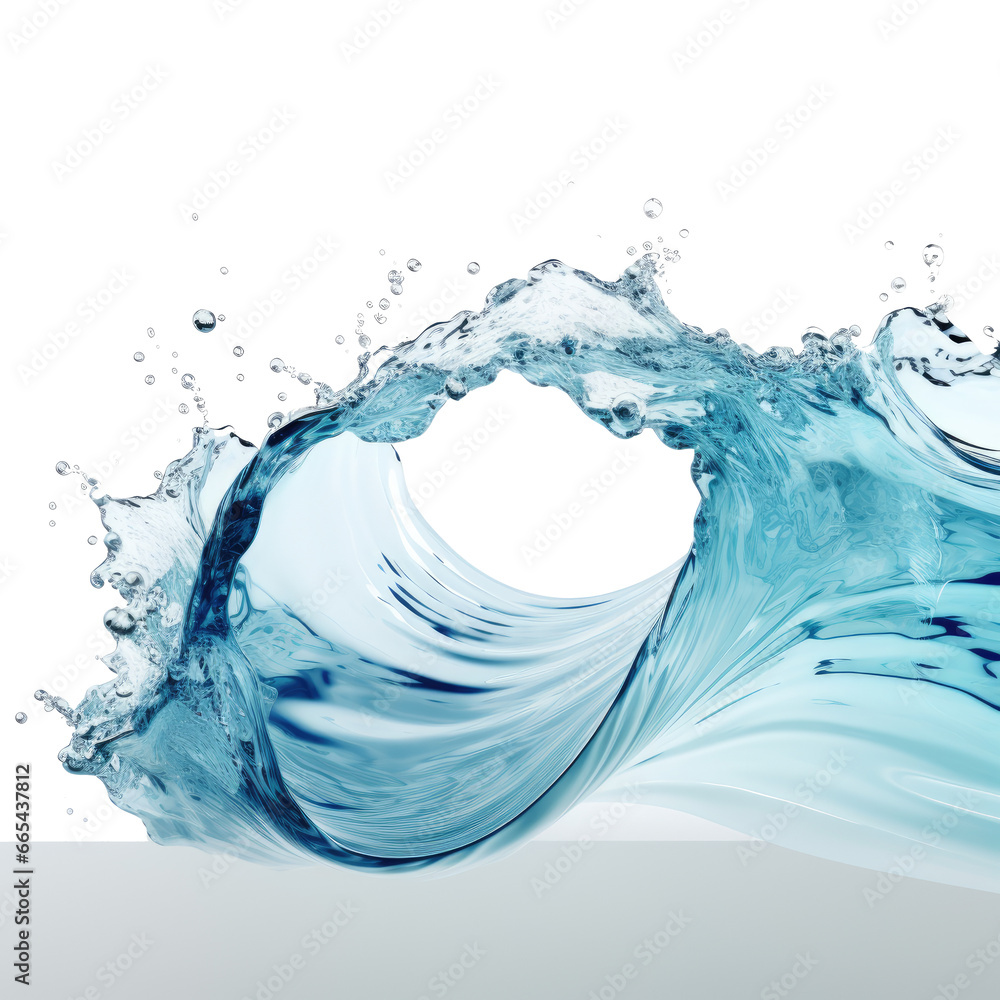 Water Wave on transparent background Water Wave on transparent background