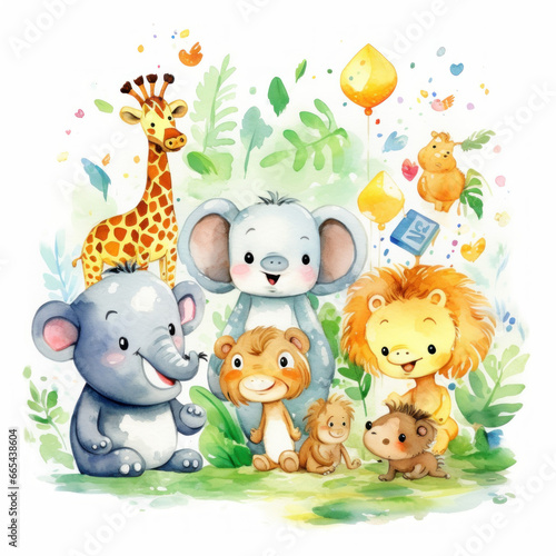 animals in the forest, kids coloring main page