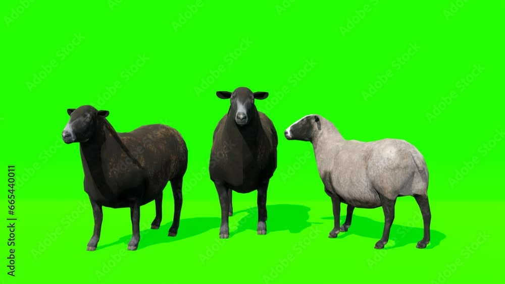 sheep animals green screen video sheep animals green screen video