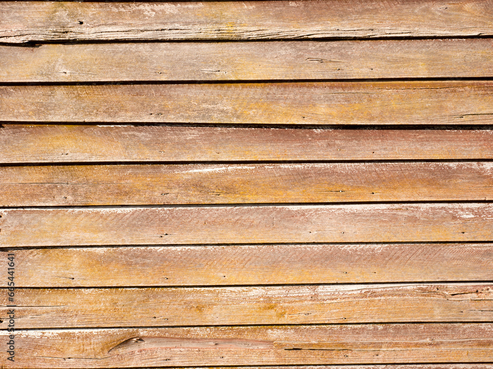 Old well weathered weatherboards on a building Old well weathered weatherboards on a building