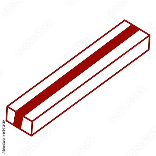 Free Download White And Red Long Christmas Present - GFXLoad