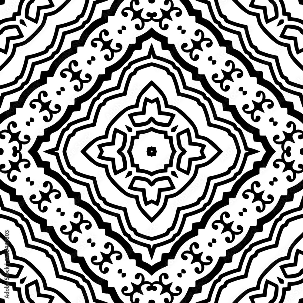 White background with black pattern. Seamless texture for fashion, textile design, on wall paper, wrapping paper, fabrics and home decor. Simple repeat pattern.
White background with black pattern. Seamless texture for fashion, textile design, on wall paper, wrapping paper, fabrics and home decor. Simple repeat pattern.