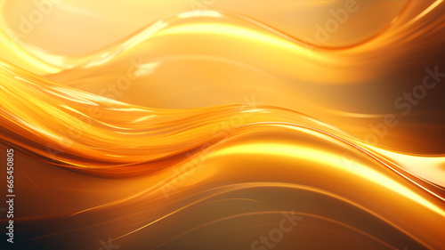 golden abstract background with some smooth lines © Alex