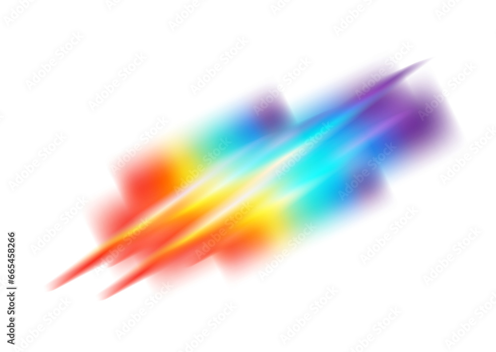 Iridescent crystal leak glare reflection effect. Optical rainbow lights, glare, leak, streak overlay. Falling confetti. Colorful lenses and light flares with transparent effects. PNG. Iridescent crystal leak glare reflection effect. Optical rainbow lights, glare, leak, streak overlay. Falling confetti. Colorful lenses and light flares with transparent effects. PNG.