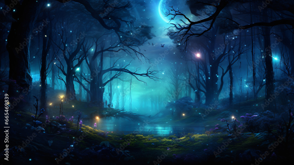 Deep fairy forest