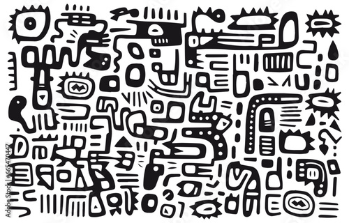 Abstract pattern. Tribal Background Designs. Ethnic background, african style.