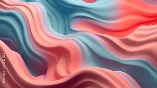 wallpaper abstrack organic liquid ilustration pink blue photo