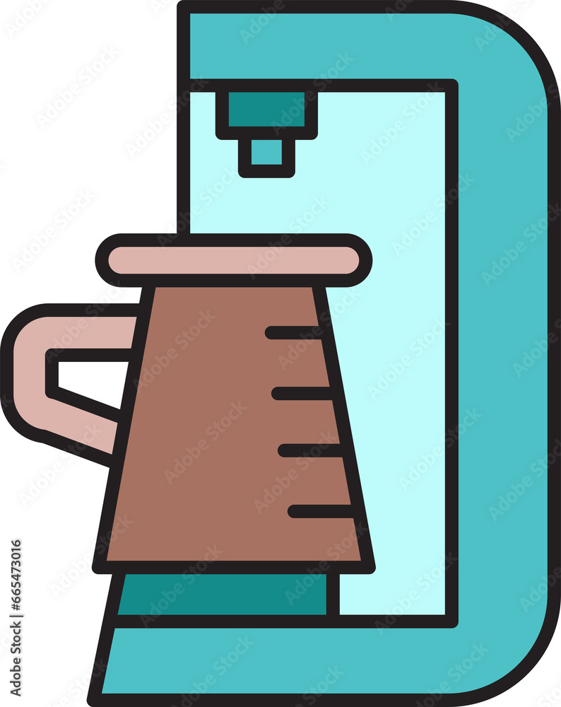 Auto Drip Coffee Maker Icon
Auto Drip Coffee Maker Icon