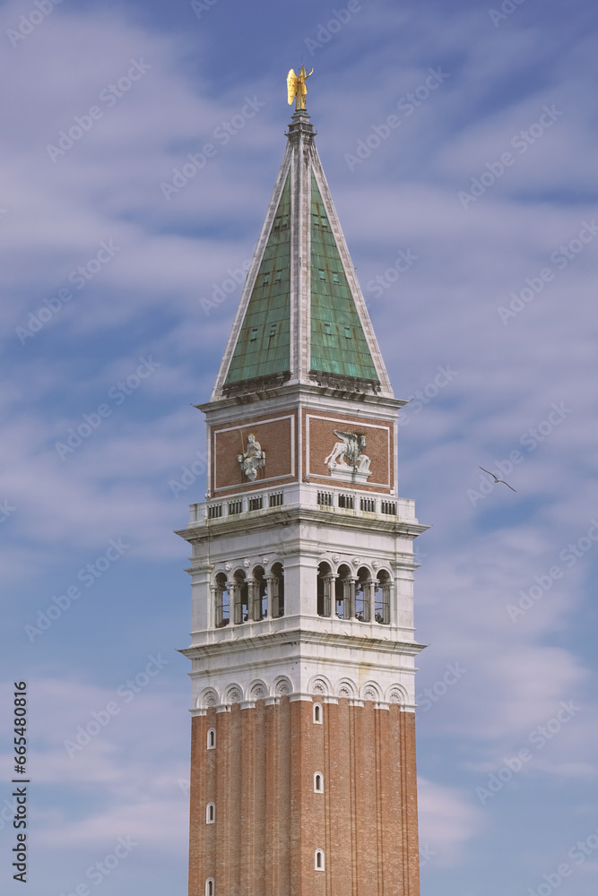 Campanile bell tower city Venice
