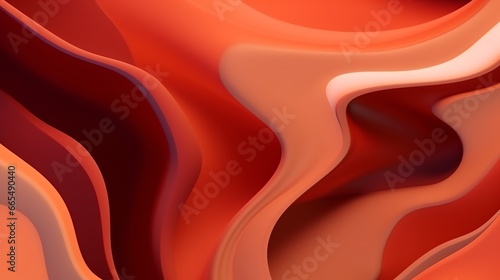 wallpaper abstrack organic liquid ilustration orange