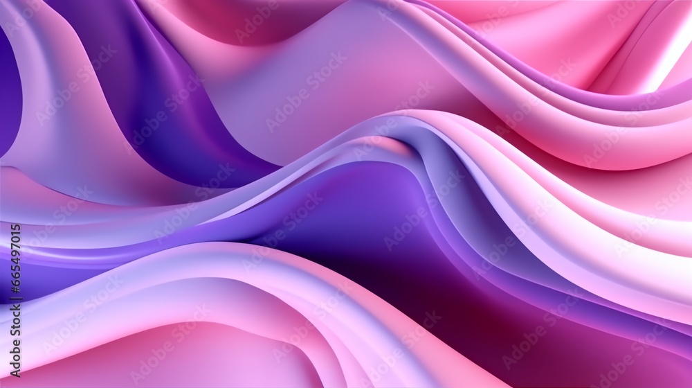 Fototapeta premium wallpaper abstrack organic liquid ilustration purple pink