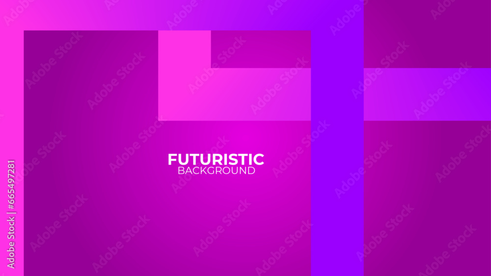 Fototapeta premium Futuristic abstract background. Glowing pink lines design. Modern shiny Pink geometric lines pattern. Future technology concept. Suit for poster, banner, cover