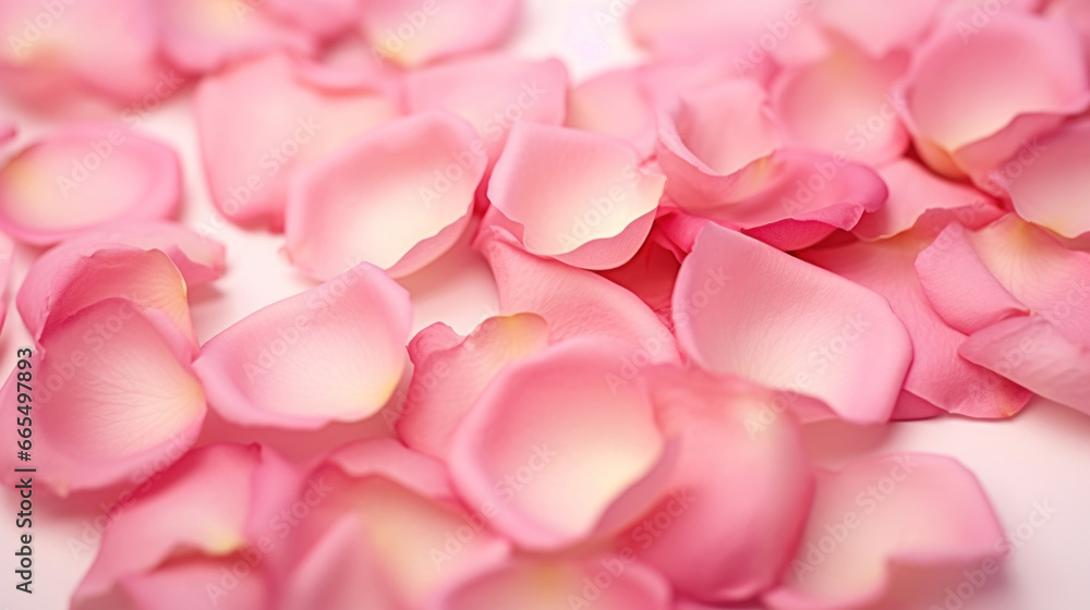 Fototapeta premium Pink rose petals