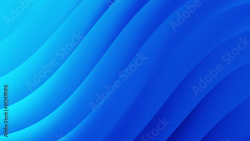 Blue gradient curve lines abstract background