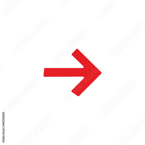 Free Download red arrow icon vector	
 - GFXLoad