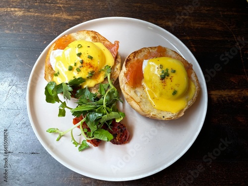 Toast and Egg for Brunch Menu photo