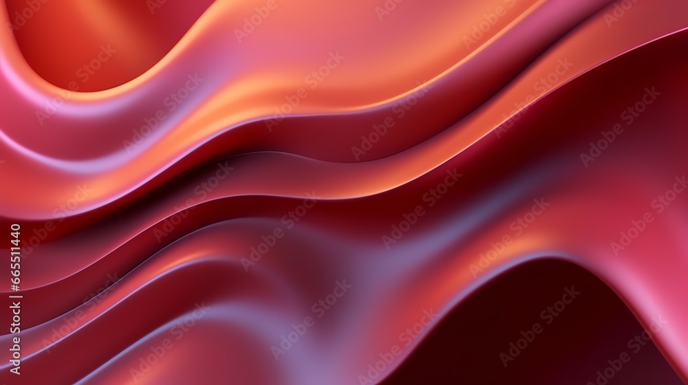 Fototapeta premium wallpaper abstrack organic liquid ilustration Rose Gold