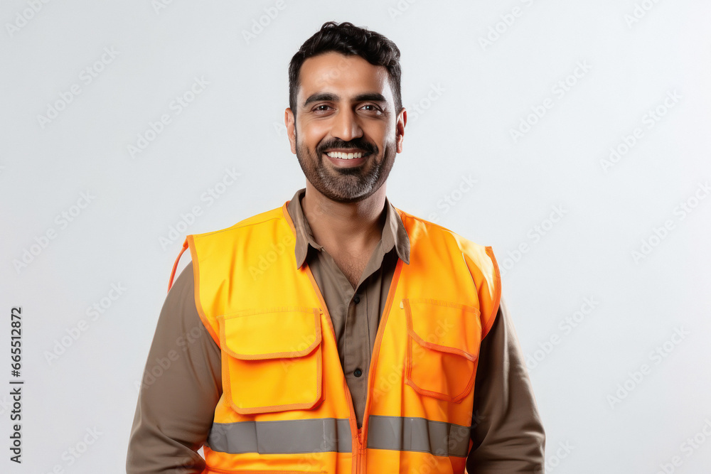 happy indian construction site manager happy indian construction site manager