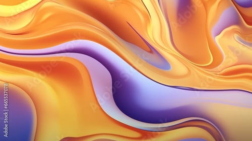 wallpaper abstrack organic liquid ilustration orange and purple