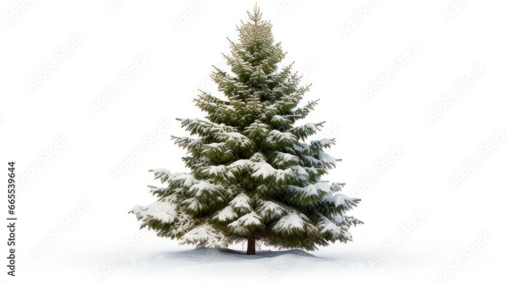 Festive Fir: Isolated Christmas Tree Branch on White Background with Coniferous Fragments and Green Needles for a Holiday Frame Festive Fir: Isolated Christmas Tree Branch on White Background with Coniferous Fragments and Green Needles for a Holiday Frame