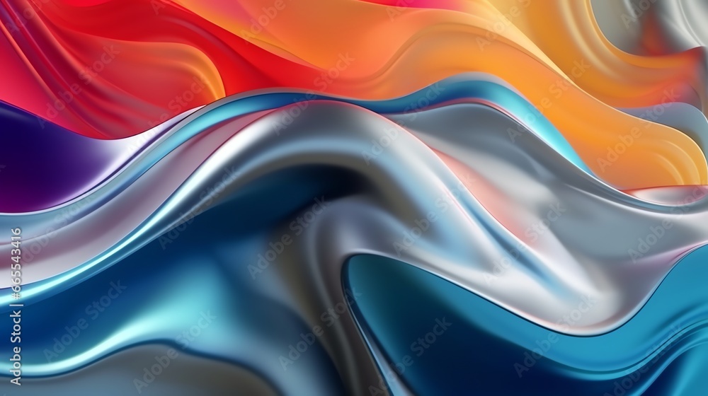 Fototapeta premium wallpaper abstrack organic liquid ilustration