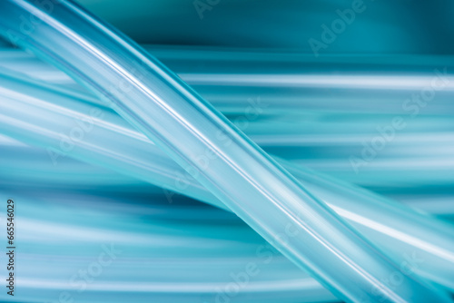 Vászonkép Oxygen tubing hose component for controlled delivery of medical-grade oxygen