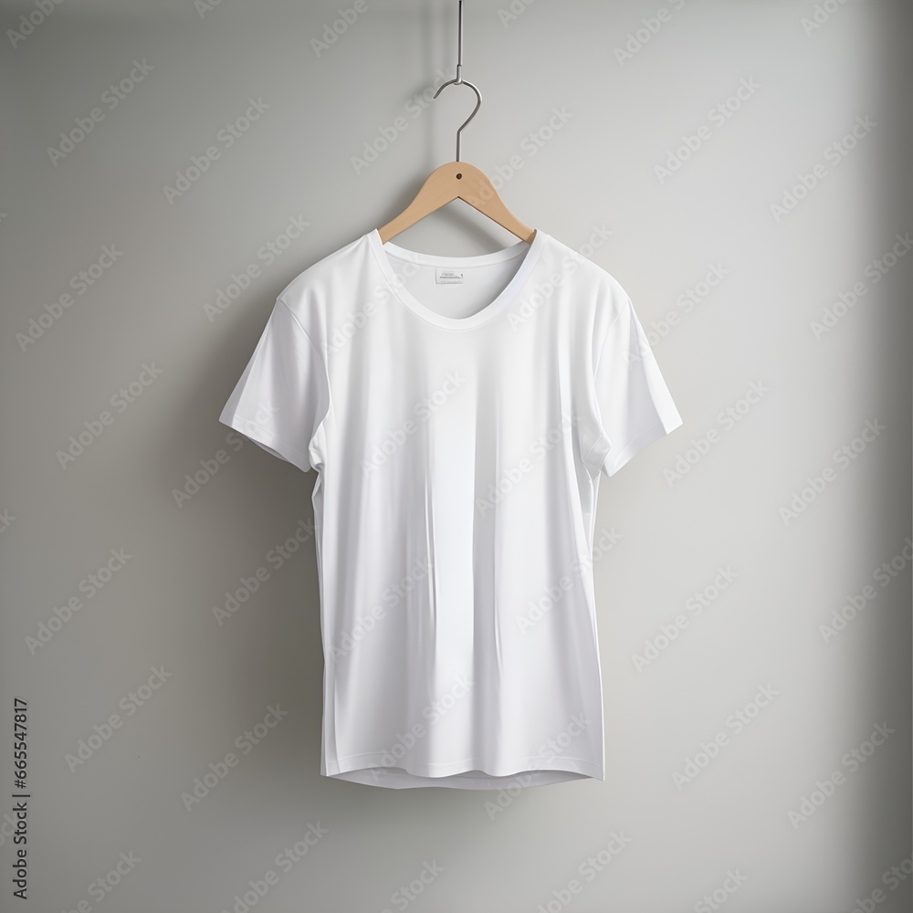 T-shirt mockup for design. Mockup for designers. Background for design projects. Generative AI. T-shirt mockup for design. Mockup for designers. Background for design projects. Generative AI.