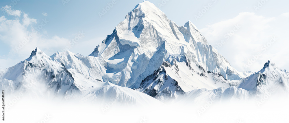 Obraz premium landscape in the winter , artwork graphic design illustration