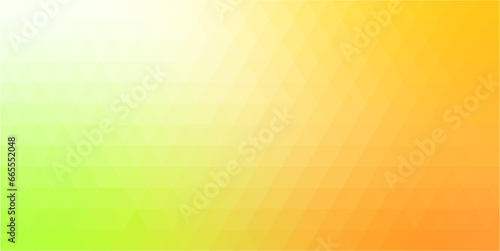 Green orange square triangle seamless pattern abstract background,bright crystal mosaic pattern background