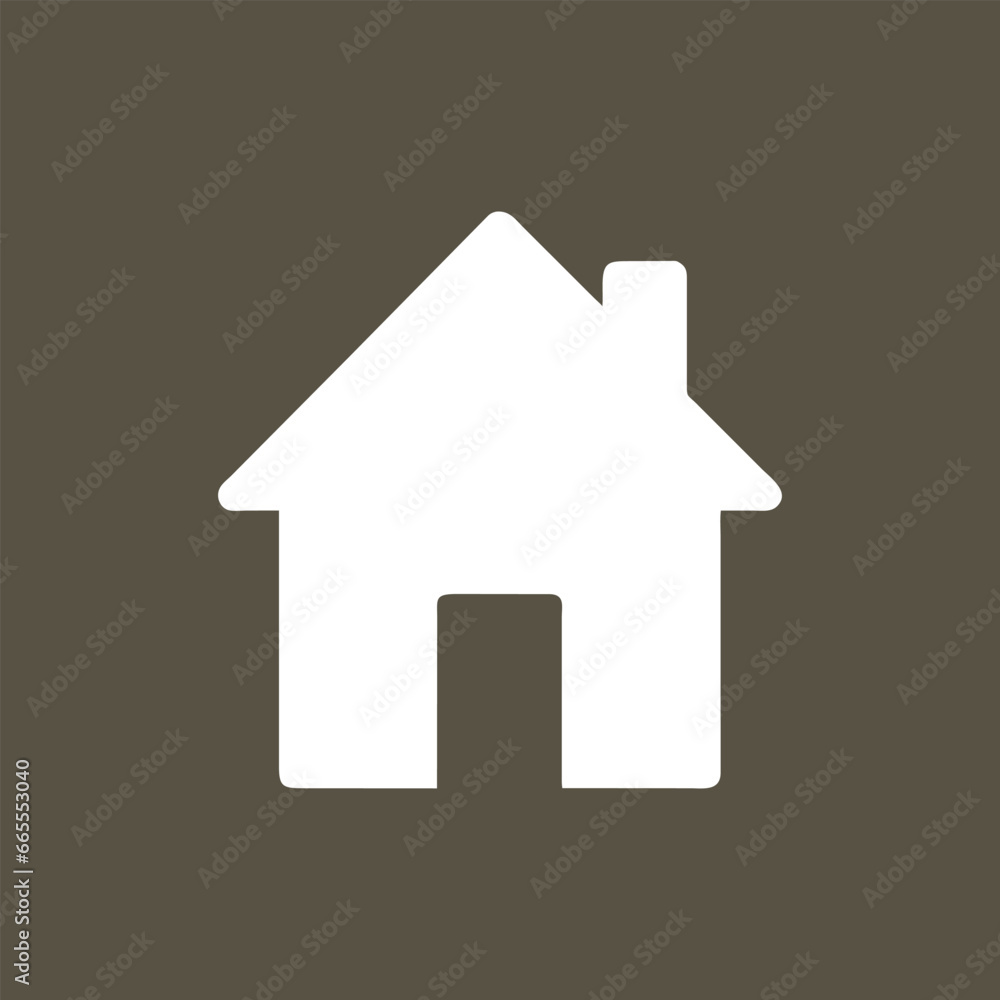 Vector home symbol. house black pictogram. home page concept. Vector home symbol. house black pictogram. home page concept.