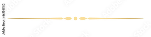 vintage lines decorative elements Golden flower border collection