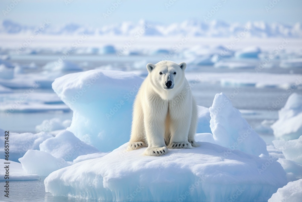Rising temperatures impact the Arctic. Generative AI