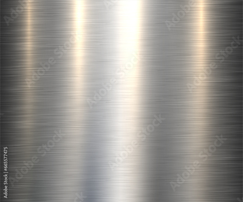 Metal silver steel background, brushed metallic texture plate pattern.