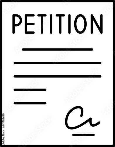 petition  icon