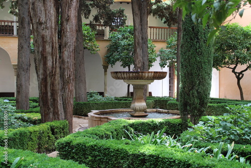 Fountain inside Alhambra, Granada, Spain