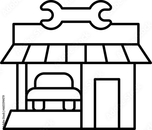 auto parts store  icon