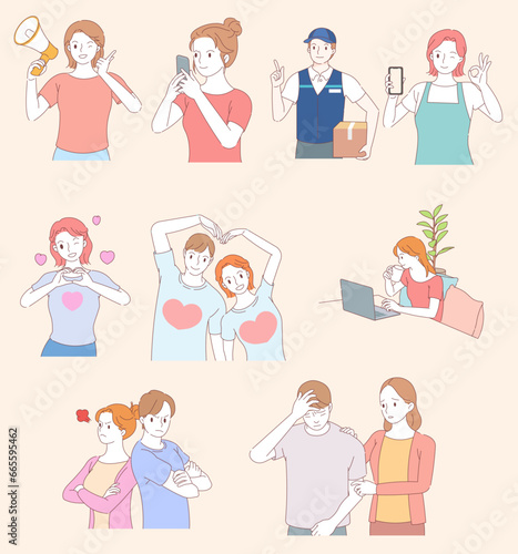 a collection of daily cuts