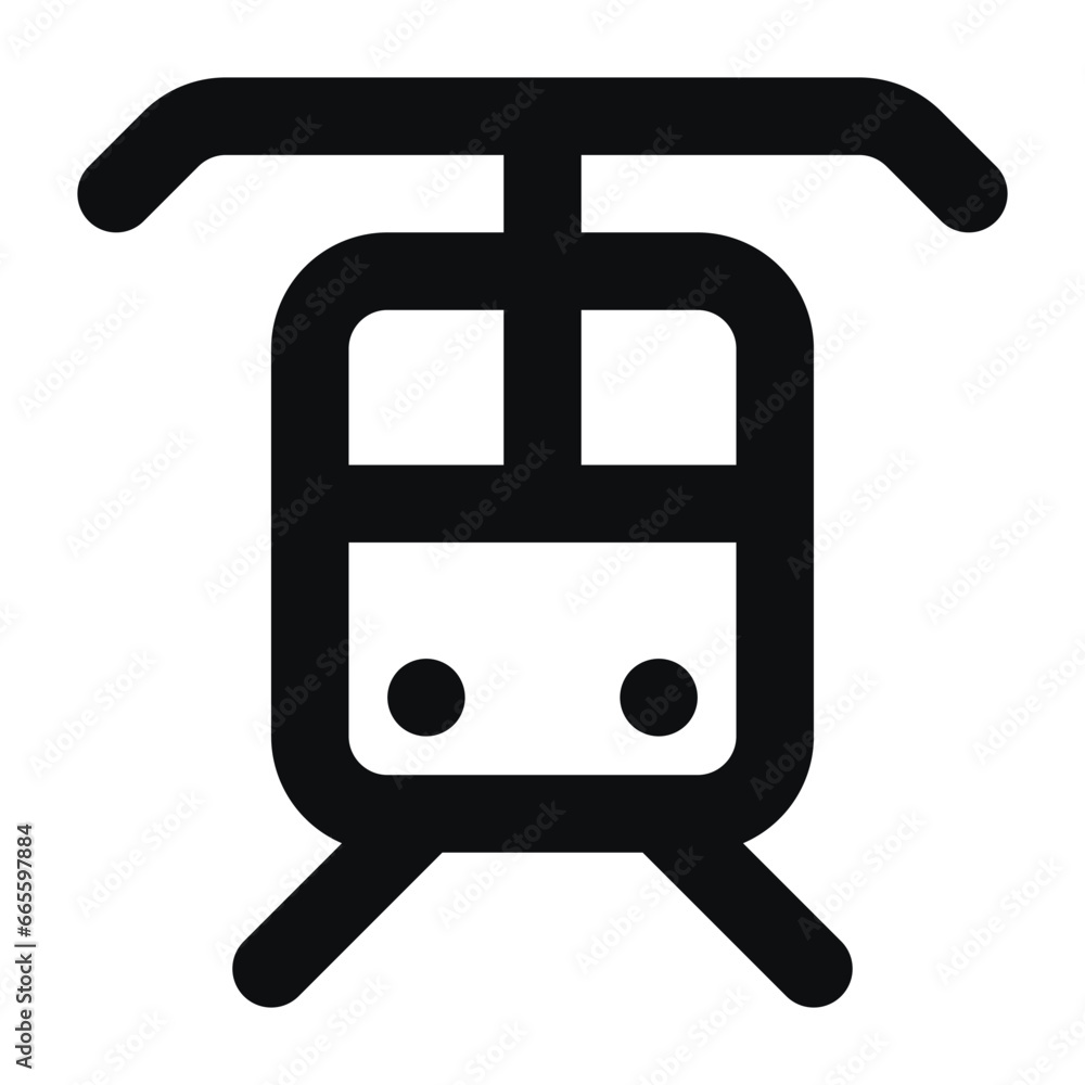 tram train icon tram train icon