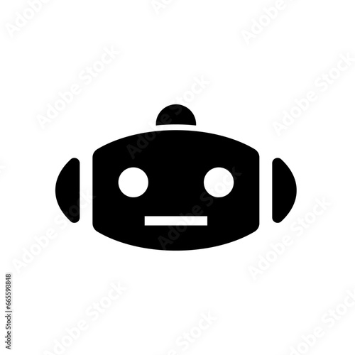 Robot icon vector