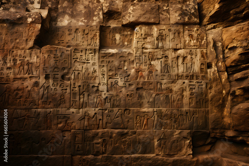 Ancient Wall Carvings, Petroglyphs and History