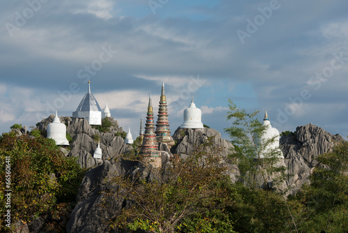 THAILAND LAMPANG WAT PHRA BAT PHU PHA DAENG photo