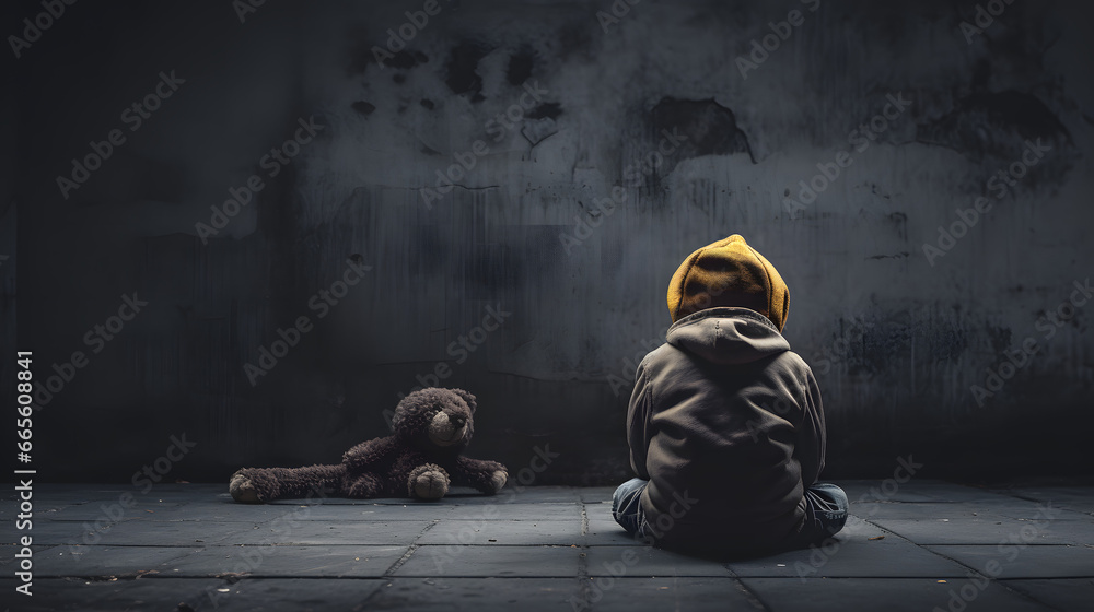 © Augusto - Guardians of Hope: Protecting Children from Depression's Dangers, AI Generative